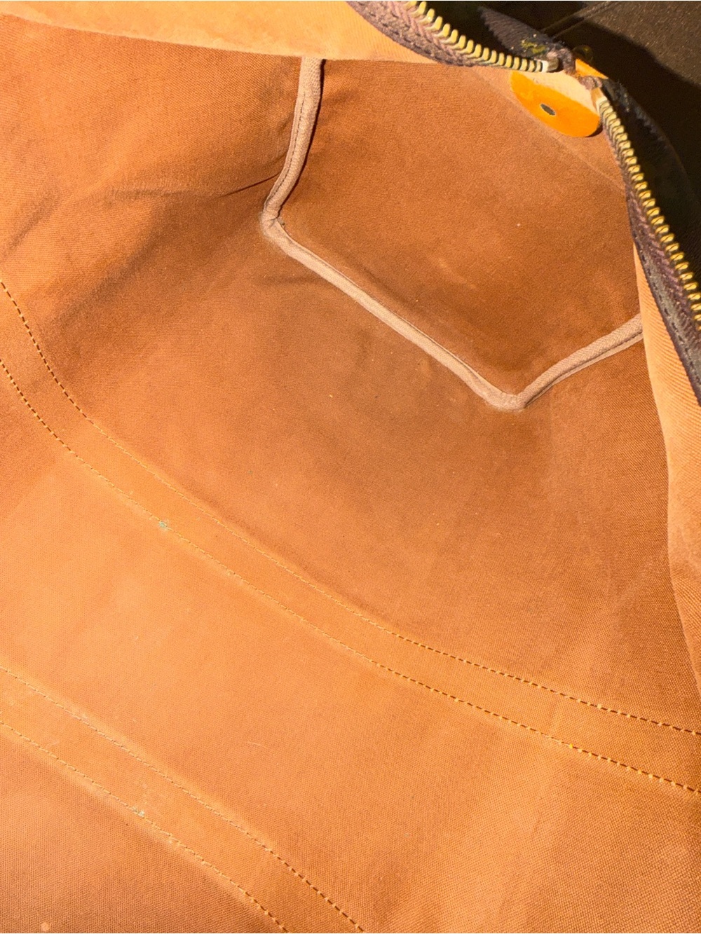 Well Loved 🤎 Louis Vuitton Brown Keepall 50 Travel Duffle Bag Weekender - Picture 16 of 16